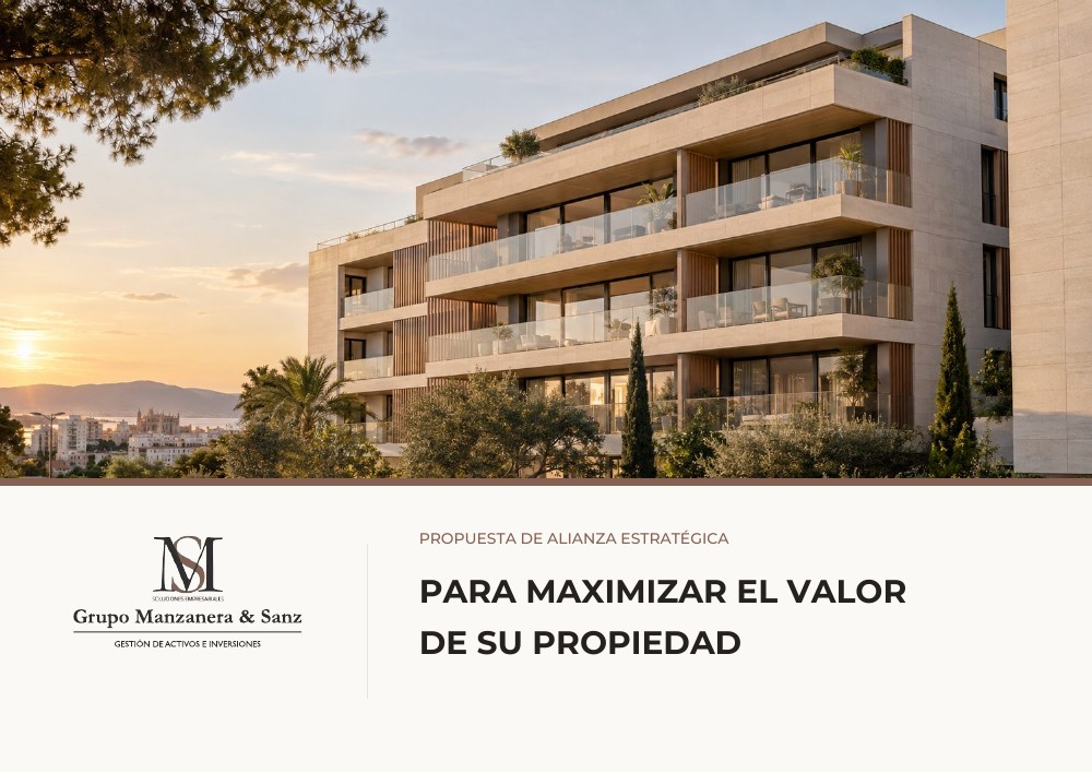 Propuesta de alianza estratégica para maximizar el valor de su propiedad: portada del dossier